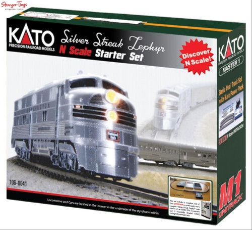 Kato silver streak zephyr - silver,